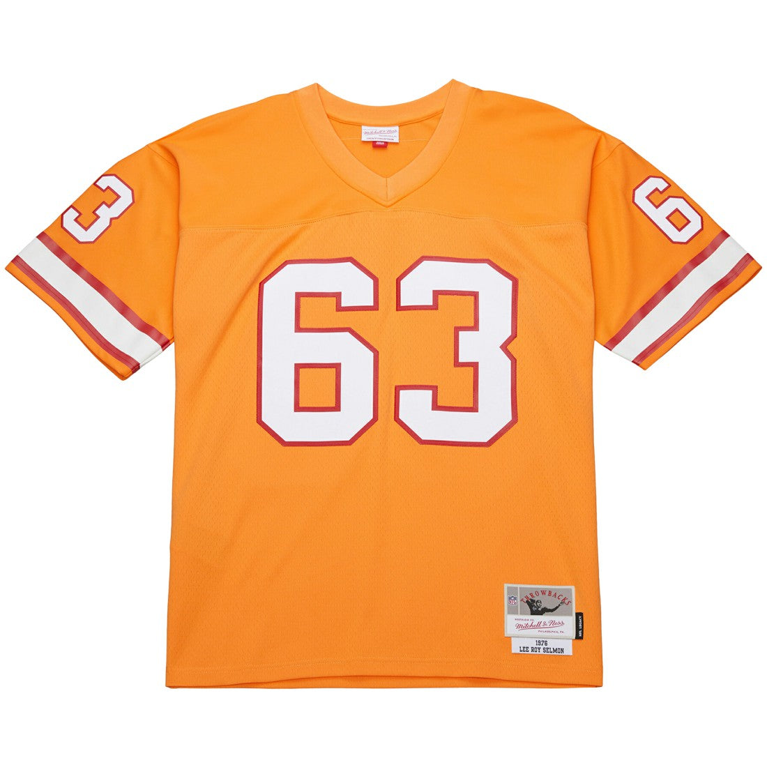 Lee Roy Selmon Tampa Bay Buccaneers 1976 Legacy Replica Jersey Orange | Mitchell & Ness