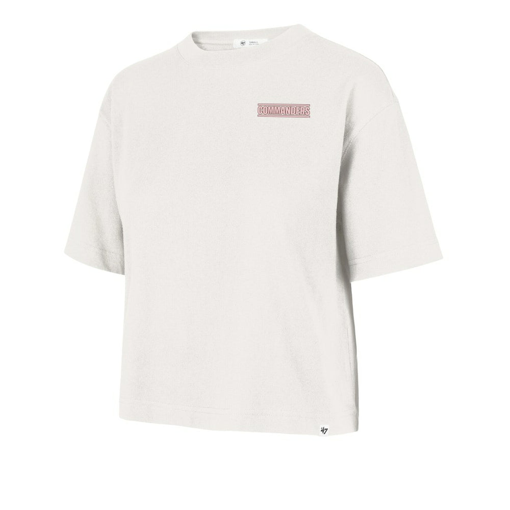 Washington Commanders '47 Women's Love Letter Reed City T-Shirt Cream | 47 brand