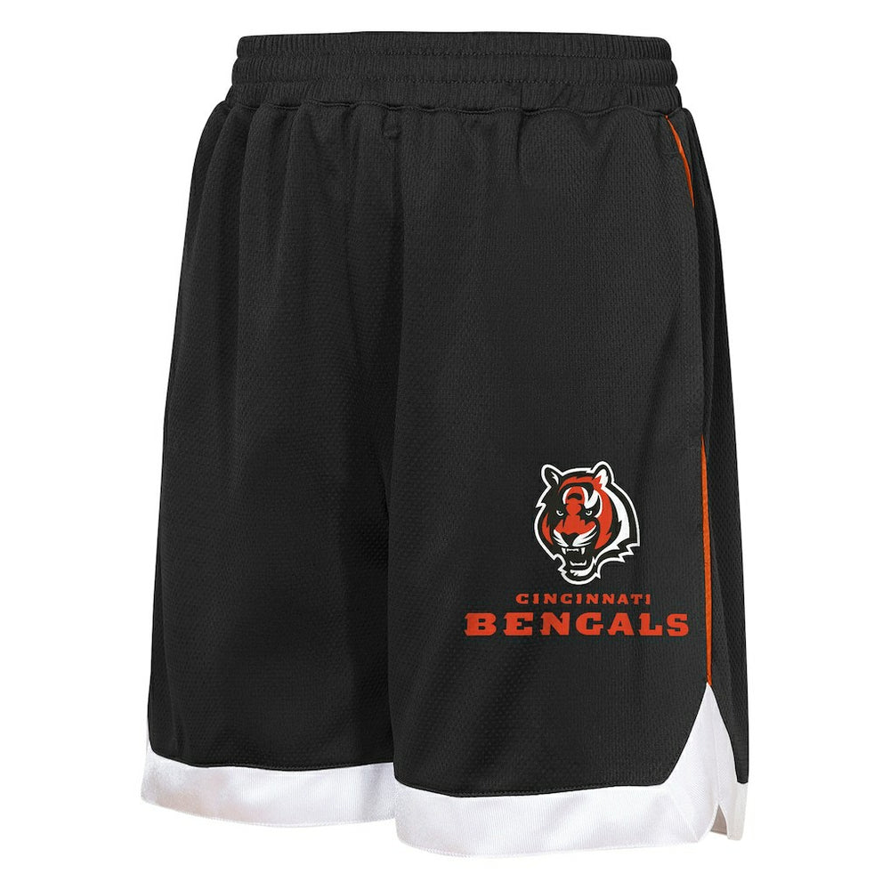 Cincinnati Bengals Outerstuff Youth All Star Mesh Shorts Black | NFL