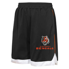Cincinnati Bengals Outerstuff Youth All Star Mesh Shorts Black | NFL