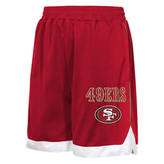 San Francisco 49ers Outerstuff Youth All Star Mesh Shorts Scarlet | NFL
