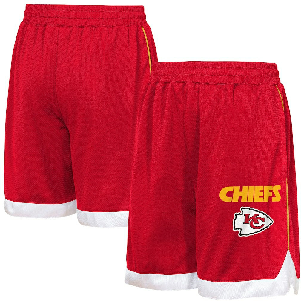 Kansas City Chiefs Outerstuff Youth All Star Mesh Shorts Red | NFL