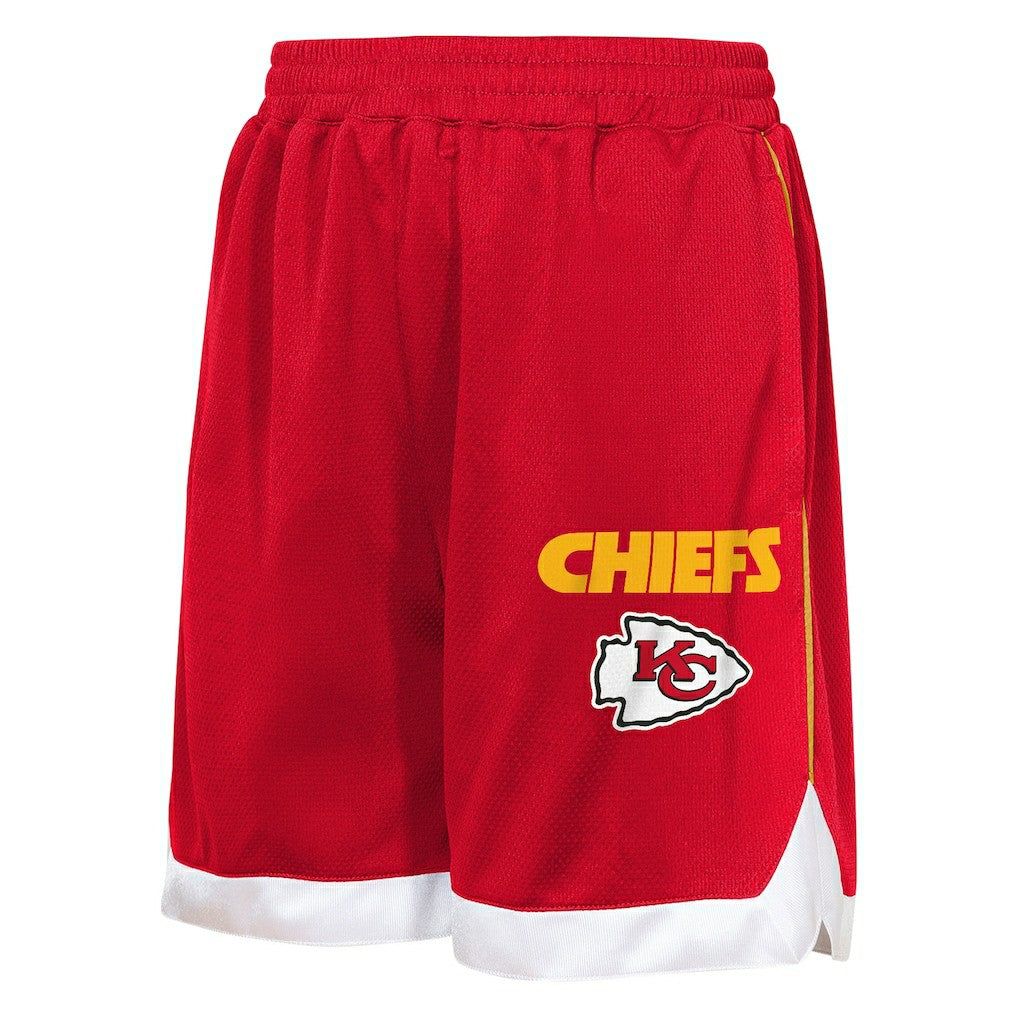 Kansas City Chiefs Outerstuff Youth All Star Mesh Shorts Red | NFL