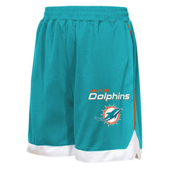 Miami Dolphins Outerstuff Youth All Star Mesh Shorts Aqua | NFL