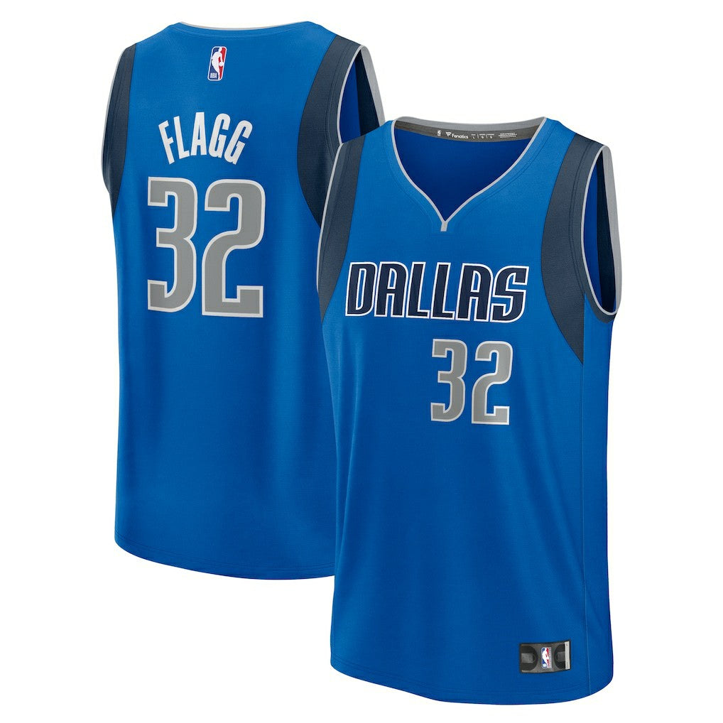 Cooper Flagg Dallas Mavericks 2025 NBA Draft First Round Pick Fast Break Replica Jersey Icon Editi- Blue - NBA