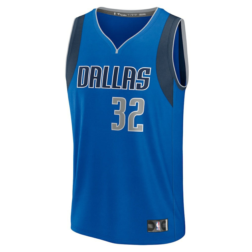 Cooper Flagg Dallas Mavericks 2025 NBA Draft First Round Pick Fast Break Replica Jersey Icon Editi- Blue - NBA