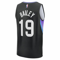 Ace Bailey Utah Jazz 2025 NBA Draft First Round Pick Fast Break Replica Jersey Statement Edition Black - NBA