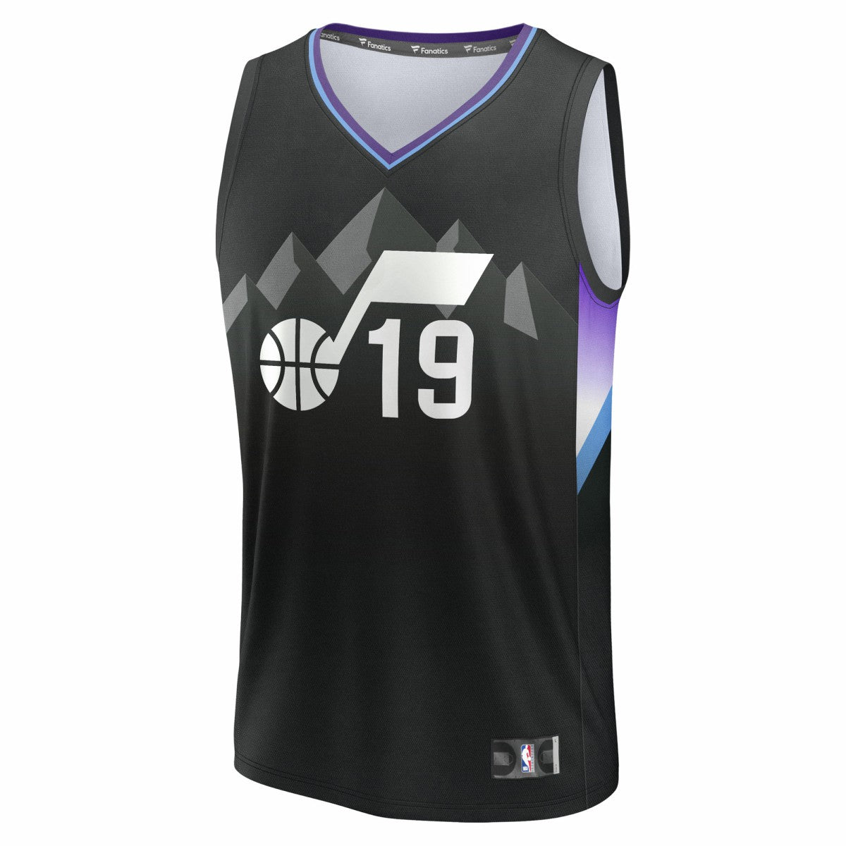 Ace Bailey Utah Jazz Youth 2025 NBA Draft First Round Pick Fast Break Replica Jersey Statement Edition Black - NBA