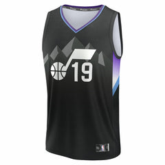 Ace Bailey Utah Jazz Youth 2025 NBA Draft First Round Pick Fast Break Replica Jersey Statement Edition Black - NBA