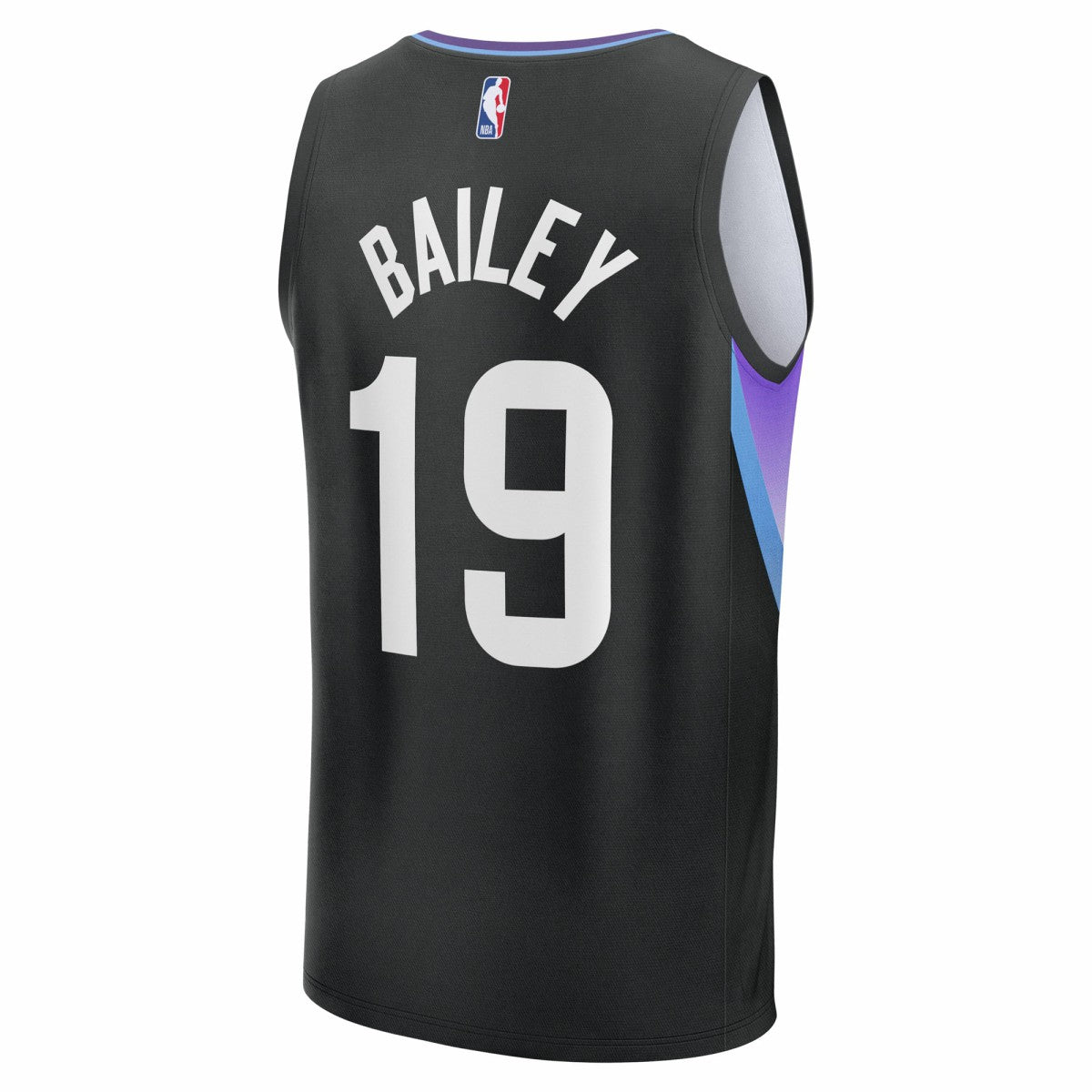 Ace Bailey Utah Jazz Youth 2025 NBA Draft First Round Pick Fast Break Replica Jersey Statement Edition Black - NBA