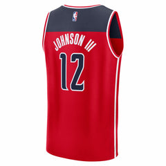 Tre Johnson III Washington Wizards 2025 NBA Draft First Round Pick Fast Break Replica Jersey Icon Edition Red - NBA