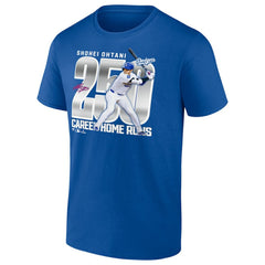 Shohei Ohtani Los Angeles Dodgers 250 Home Runs T-Shirt - MLB