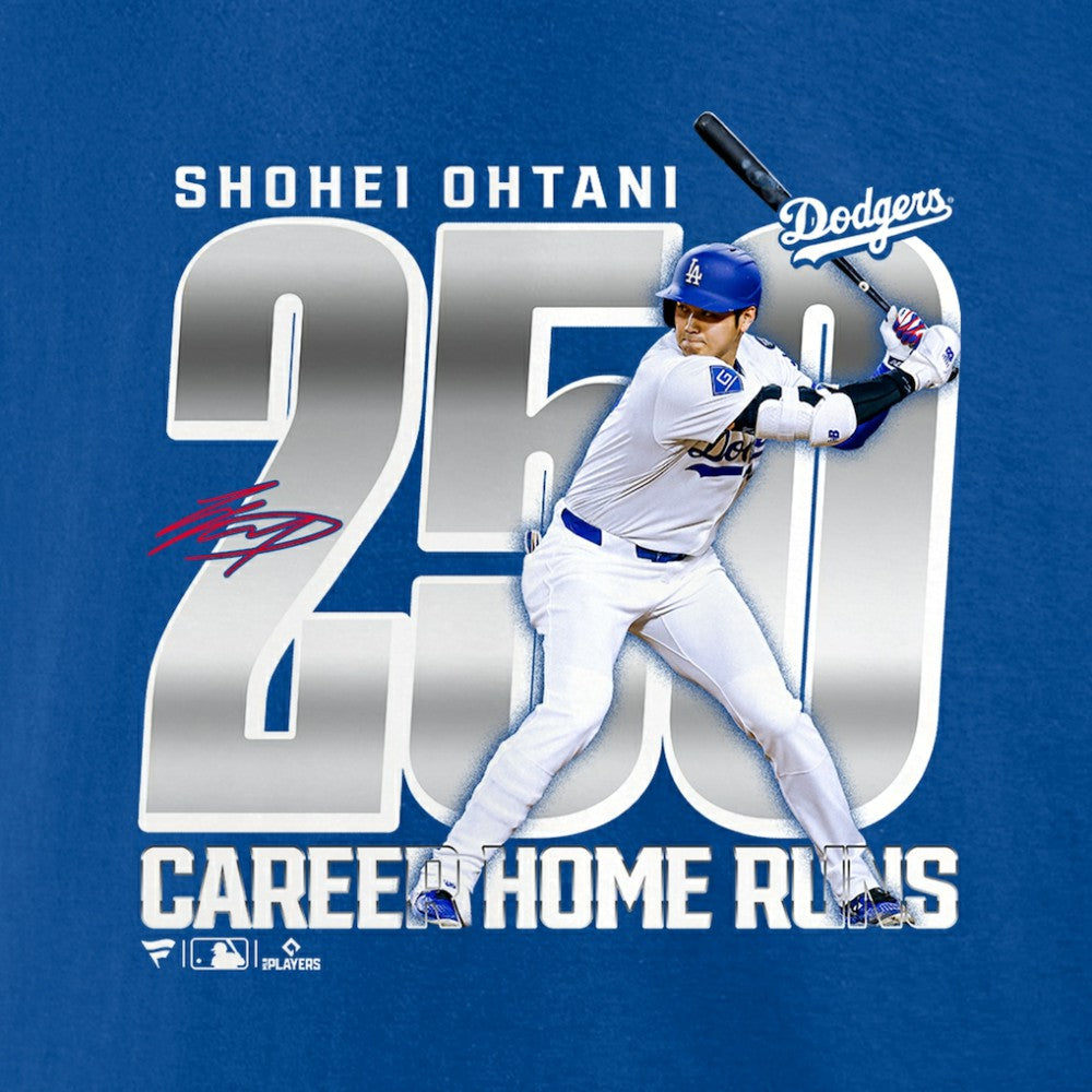 Shohei Ohtani Los Angeles Dodgers 250 Home Runs T-Shirt - MLB
