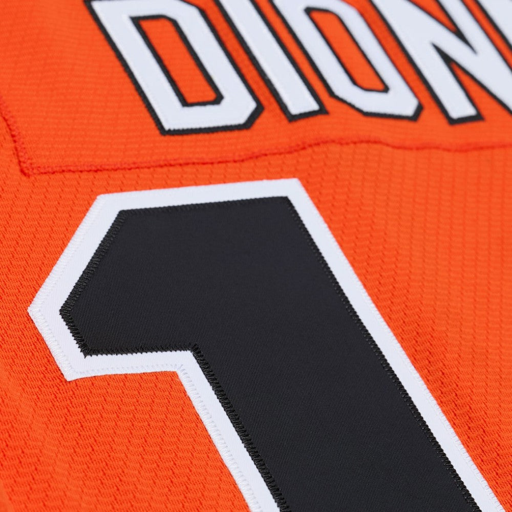 Marcel Dionne Mitchell & Ness 1976 NHL All-Star Game Power Play Jersey - Orange - NHL