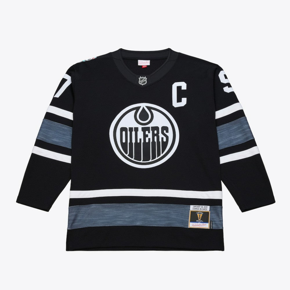 Connor McDavid Mitchell & Ness 2019 All-Star Game Power Play Jersey - Black - NHL