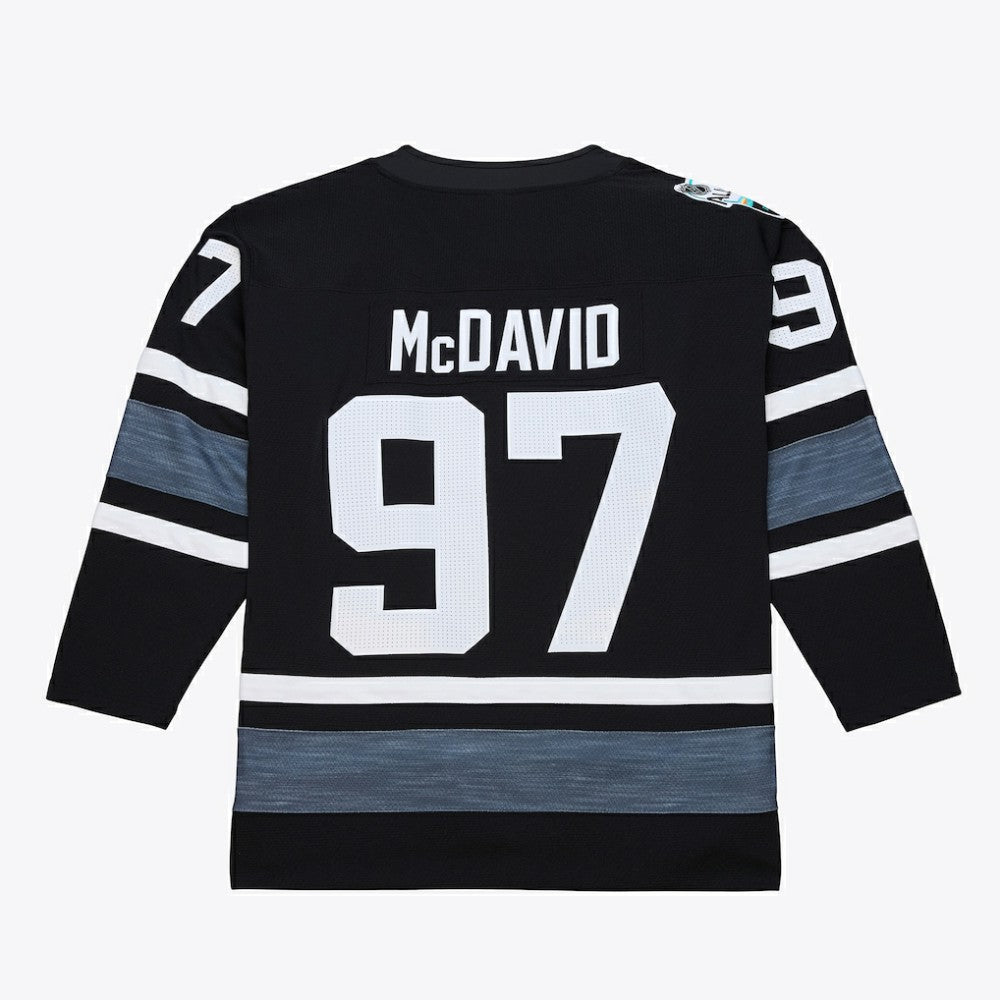Connor McDavid Mitchell & Ness 2019 All-Star Game Power Play Jersey - Black - NHL