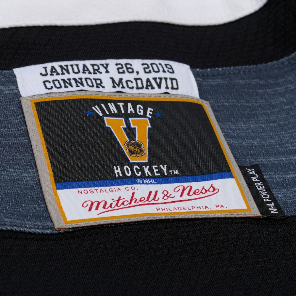 Connor McDavid Mitchell & Ness 2019 All-Star Game Power Play Jersey - Black - NHL