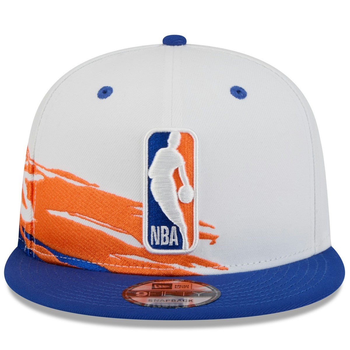 New York Knicks 2026 NBA All-Star Game Brushstroke 9FIFTY Snapback Hat White/Blue - NBA