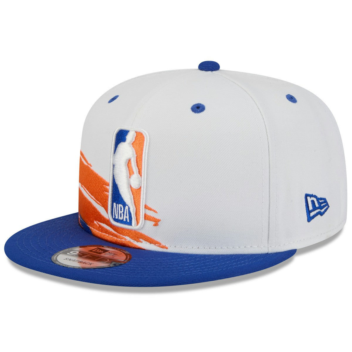 New York Knicks 2026 NBA All-Star Game Brushstroke 9FIFTY Snapback Hat White/Blue - NBA