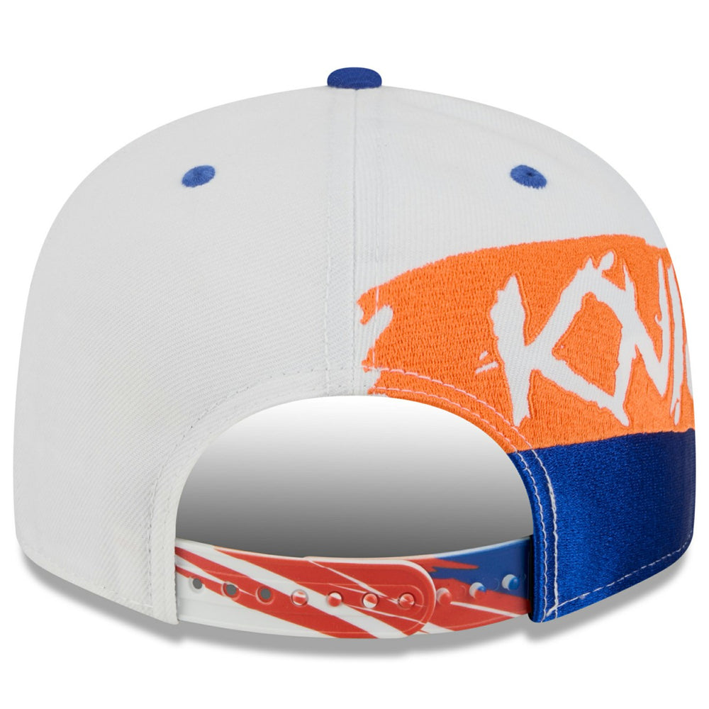 New York Knicks 2026 NBA All-Star Game Brushstroke 9FIFTY Snapback Hat White/Blue - NBA