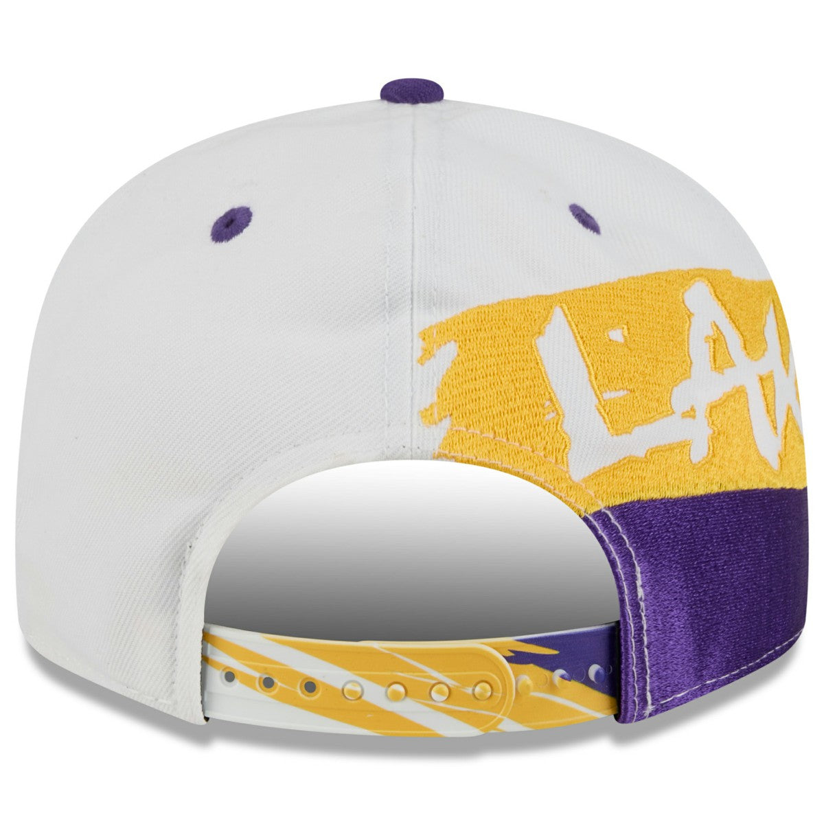 Los Angeles Lakers 2026 NBA All-Star Game Brushstroke 9FIFTY Snapback Hat White/Purple - NBA