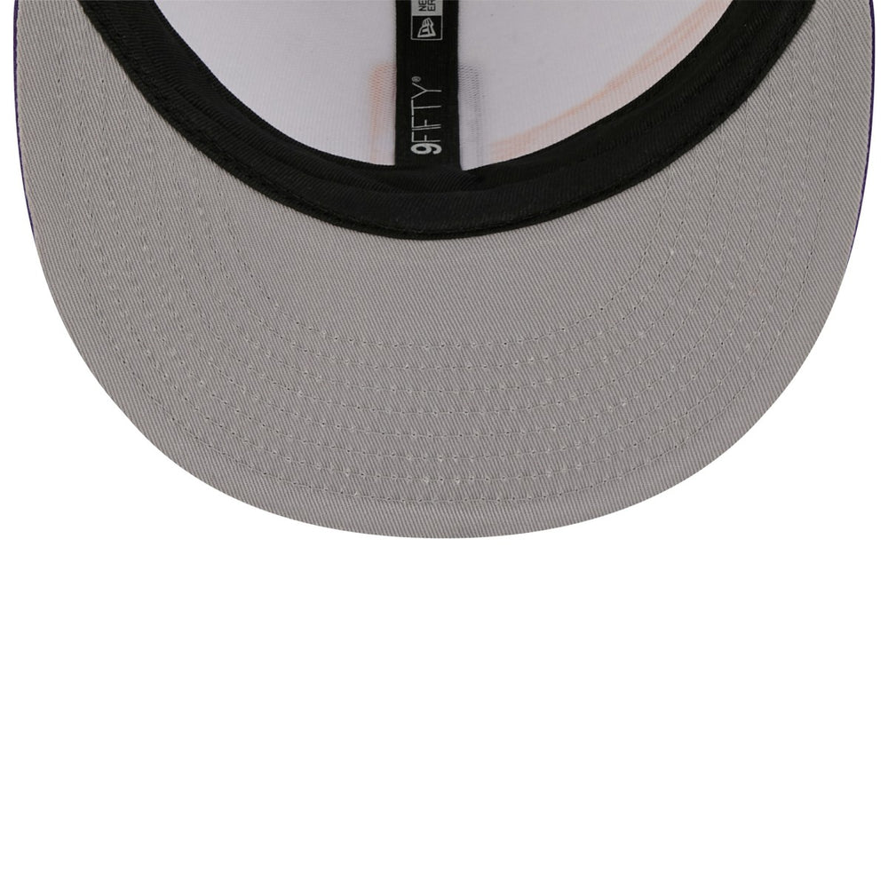 Los Angeles Lakers 2026 NBA All-Star Game Brushstroke 9FIFTY Snapback Hat White/Purple - NBA