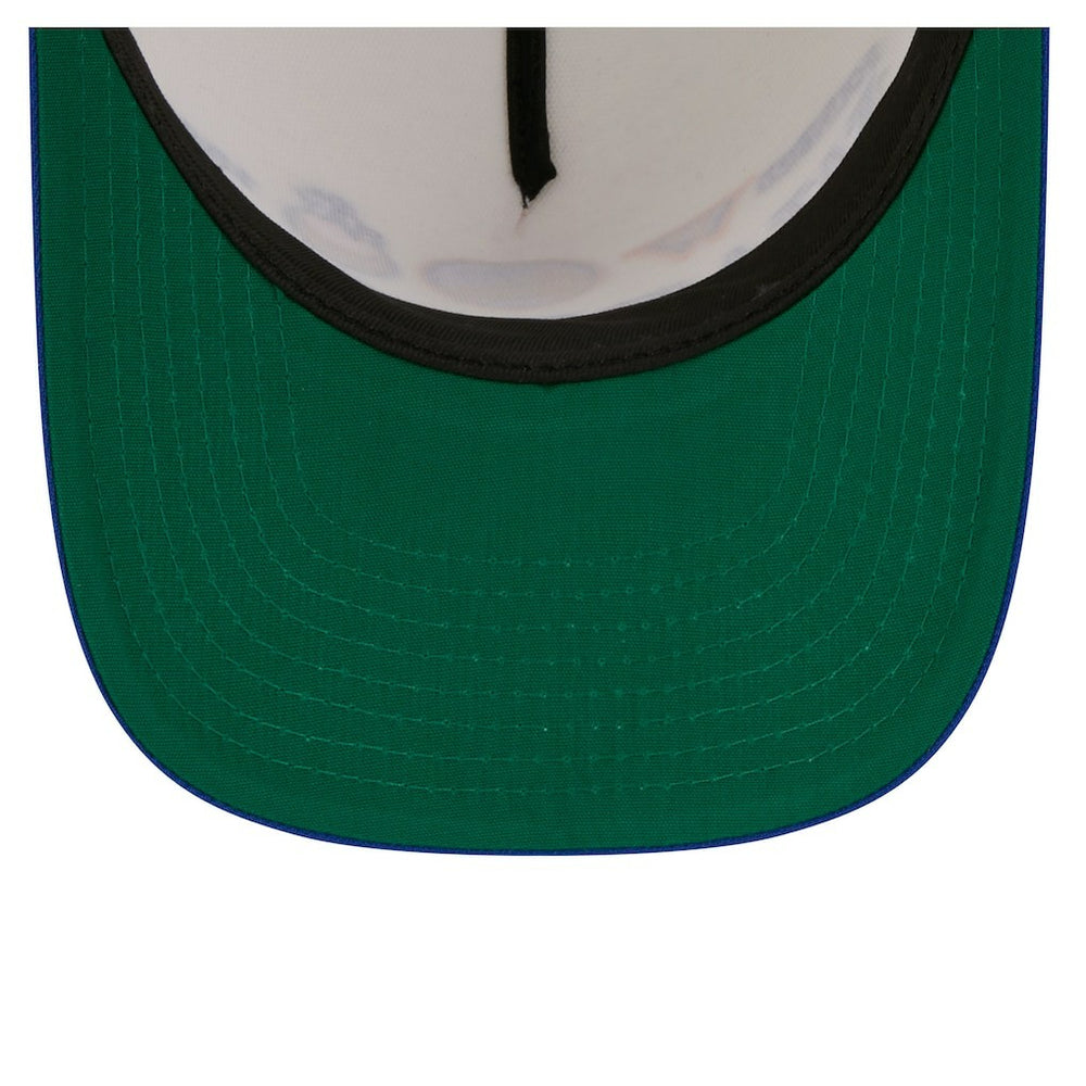 Golden State Warriors Stretched 2-Tone A-Frame 9FIFTY Adjustable Hat Cream/Royal - NBA
