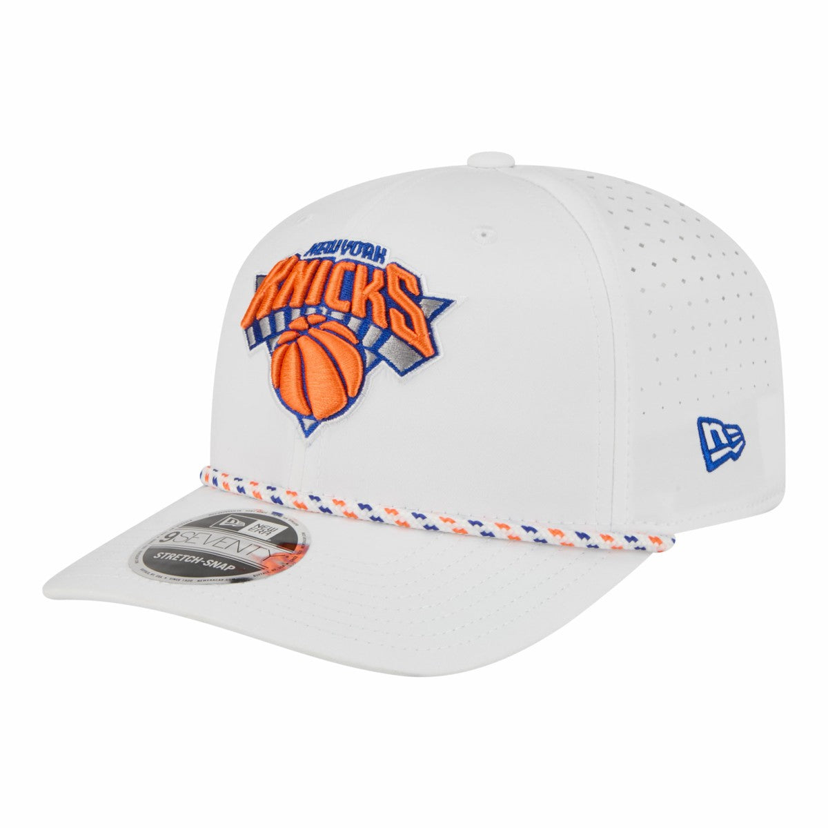 New York Knicks 2026 NBA All-Star Game Rope Vented 9SEVENTY Adjustable Hat White - NBA
