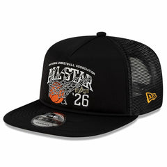 2026 NBA All-Star Game x Alpha Industries 9FIFTY Snapback Trucker Hat Black - NBA