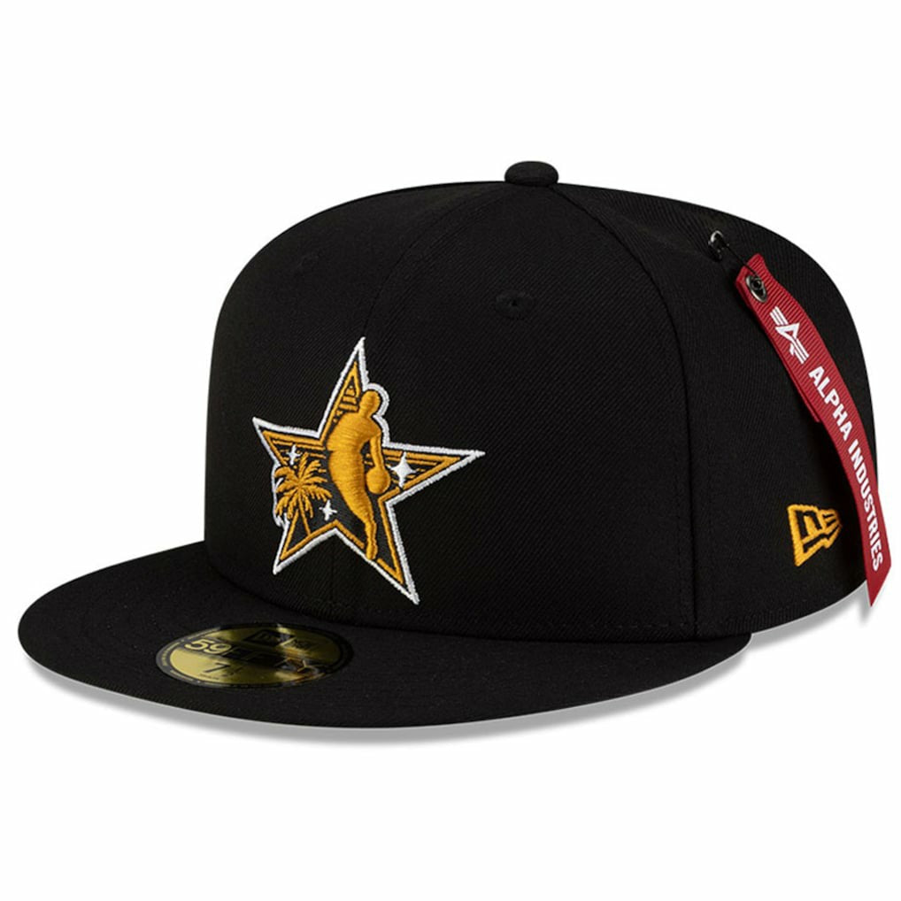 2026 NBA All-Star Game x Alpha Industries 59FIFTY Fitted Hat Black - NBA