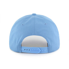 Utah Mammoth '47 Overhand Logo Side Patch Adjustable Hitch Hat - Light Blue - NHL