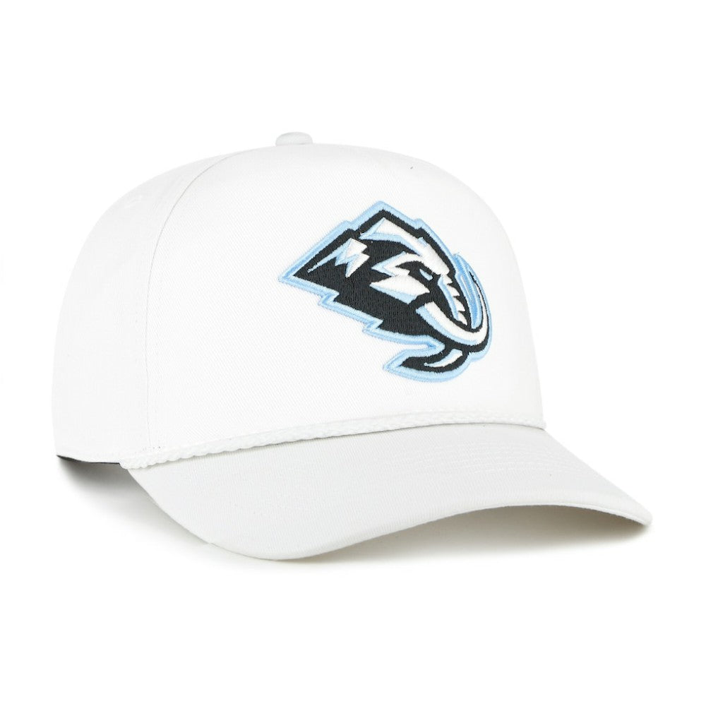 Utah Mammoth '47 Rope Hitch Adjustable Hat - White - NHL