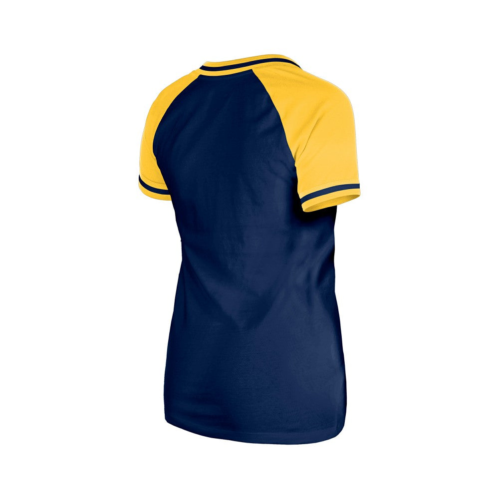 Milwaukee Brewers New Era Women's Gameday V-Neck T-Shirt - MLB