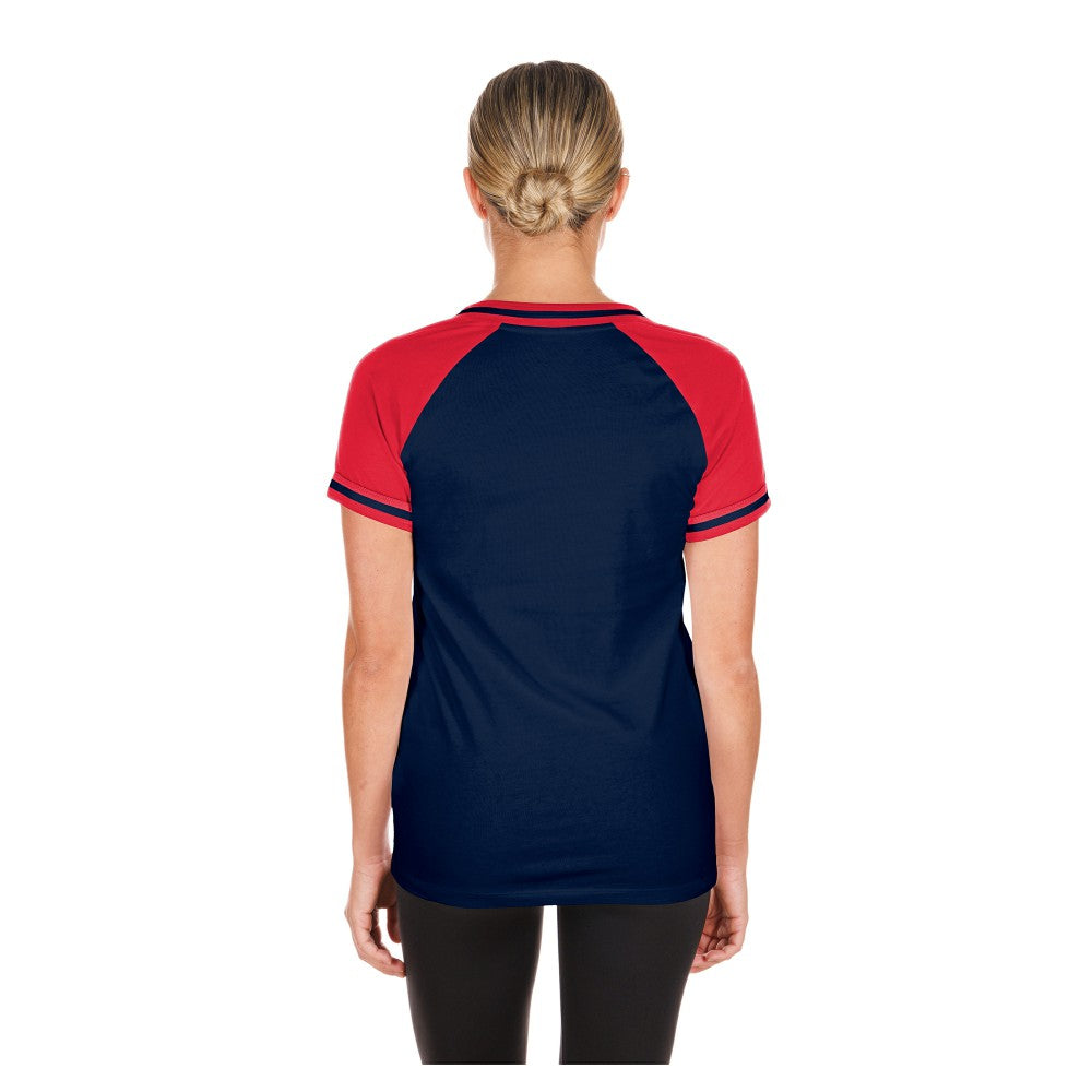 Minnesota Twins New Era Women's Gameday V-Neck T-Shirt - MLB