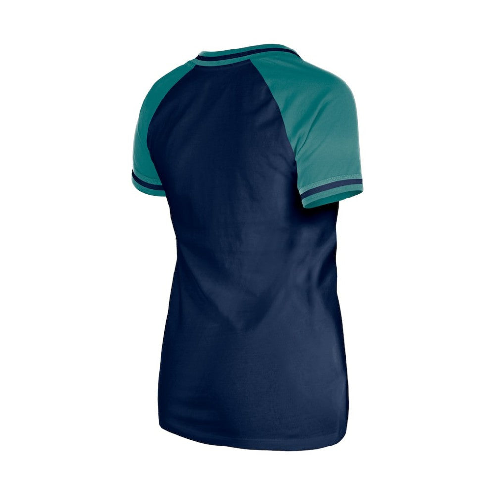 Seattle Mariners New Era Women's Gameday V-Neck T-Shirt - MLB
