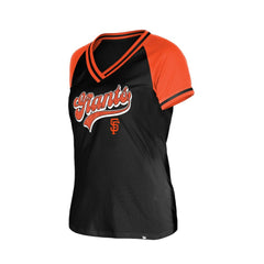 San Francisco Giants New Era Women's Gameday V-Neck T-Shirt - MLB