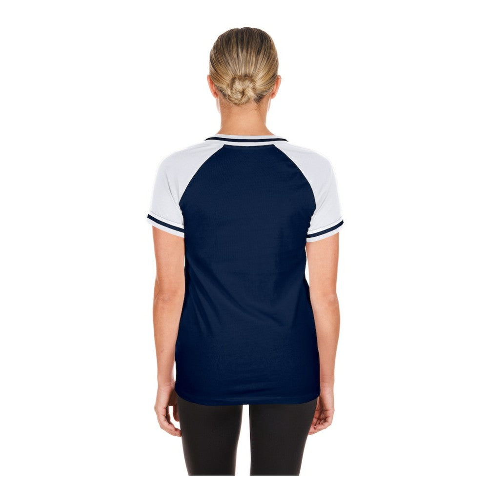 Chicago Cubs New Era Women's Gameday V-Neck T-Shirt - MLB