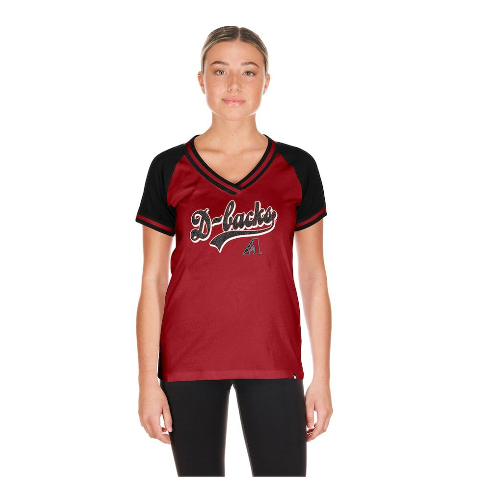 Arizona Diamondbacks New Era Women's Gameday V-Neck T-Shirt - MLB