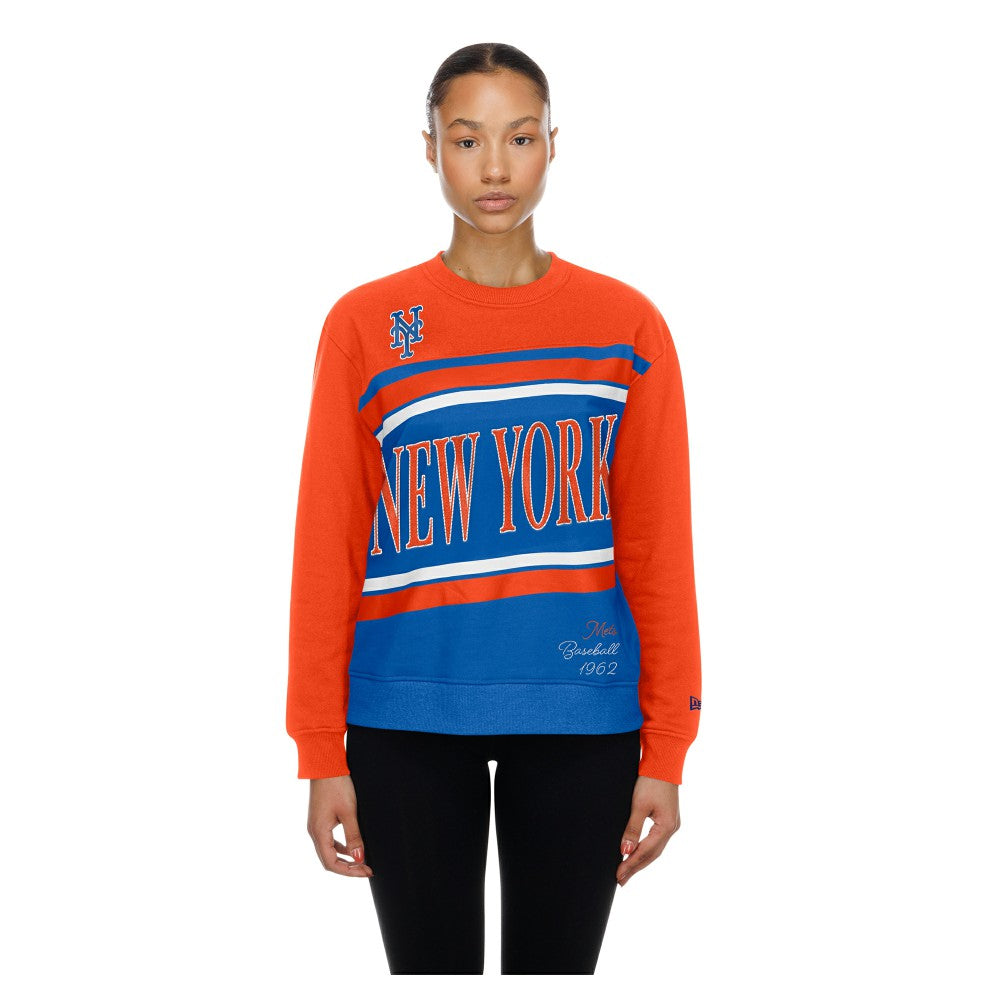 New York Mets New Era Women's Gameday Fleece Sweatshirt - MLB
