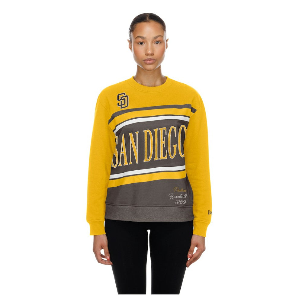 San Diego Padres New Era Women's Gameday Fleece Sweatshirt - MLB