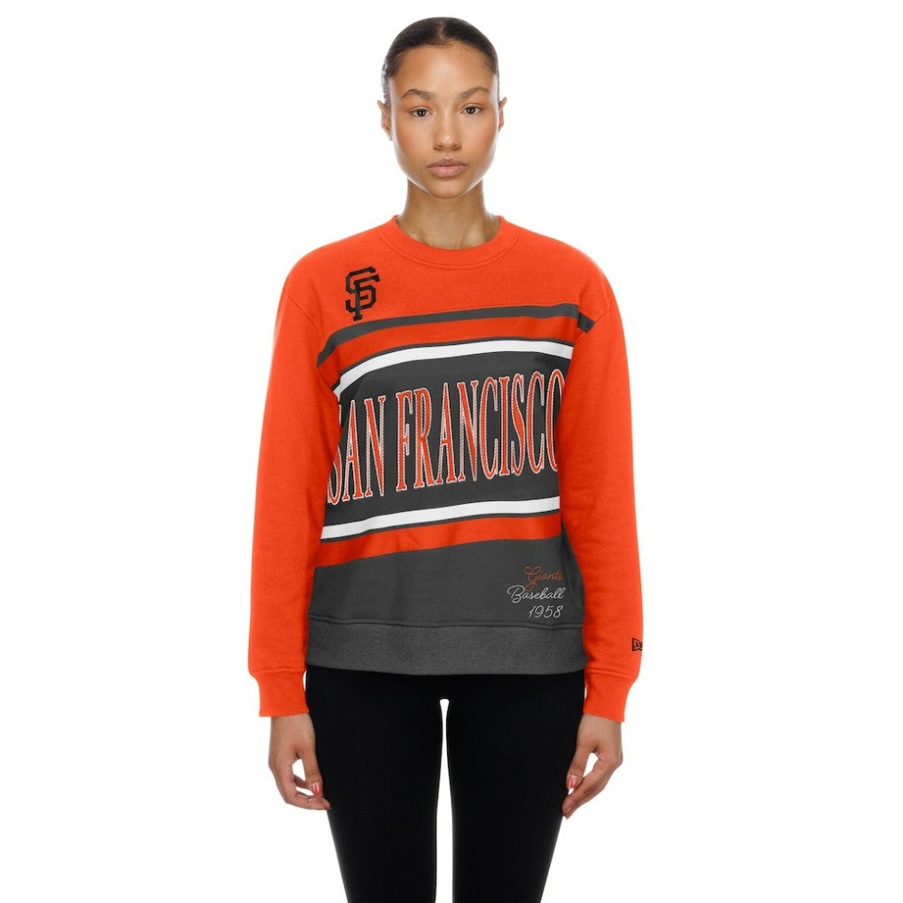 San Francisco Giants New Era Women's Gameday Fleece Sweatshirt - MLB
