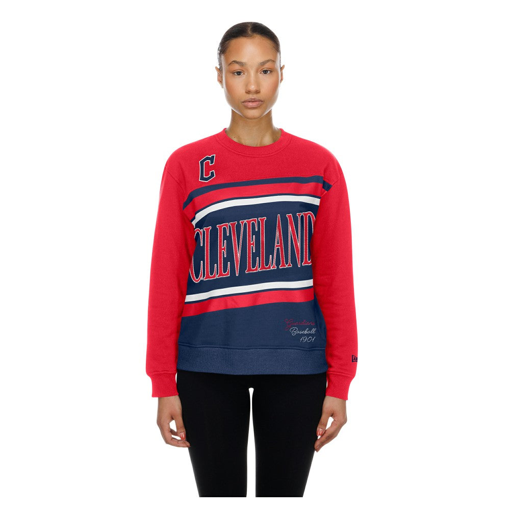 Cleveland Guardians New Era Women's Gameday Fleece Sweatshirt - MLB