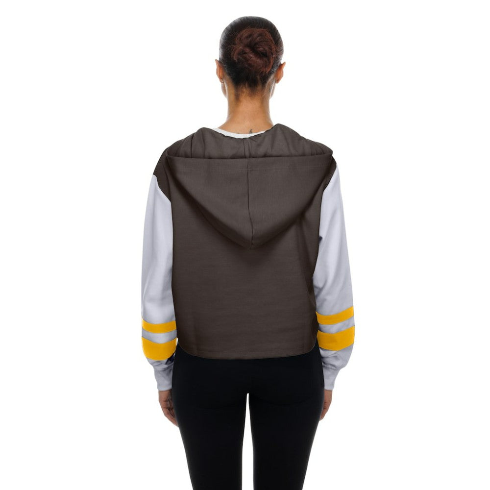 San Diego Padres New Era Women's Boxy Lace-Up Hoodie - MLB