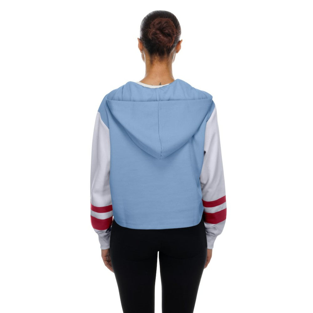 Philadelphia Phillies New Era Women's Boxy Lace-Up Hoodie - MLB