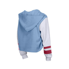 Philadelphia Phillies New Era Women's Boxy Lace-Up Hoodie - MLB