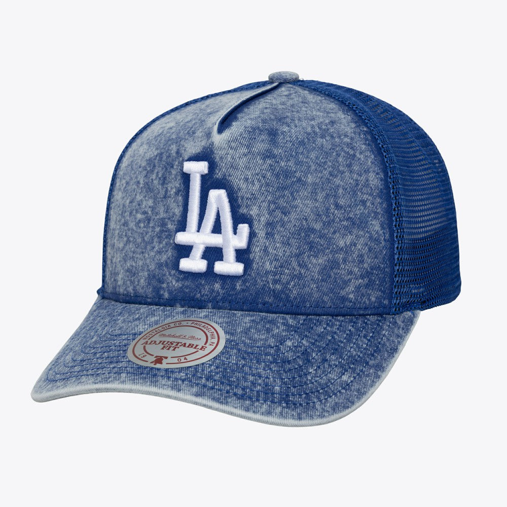 Los Angeles Dodgers Mitchell & Ness Unisex Gameday Adjustable Trucker Hat - MLB