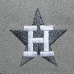 Houston Astros Mitchell & Ness Cooperstown Thunderstorm Head Coach Pro-Crown Adjustable Hat - MLB