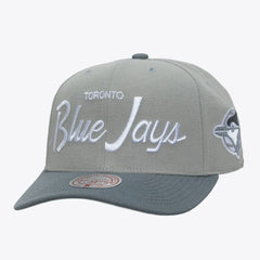 Toronto Blue Jays Mitchell & Ness Cooperstown Thunderstorm Head Coach Pro-Crown Adjustable Hat - MLB