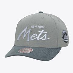 New York Mets Mitchell & Ness Thunderstorm Head Coach Pro-Crown Adjustable Hat - MLB
