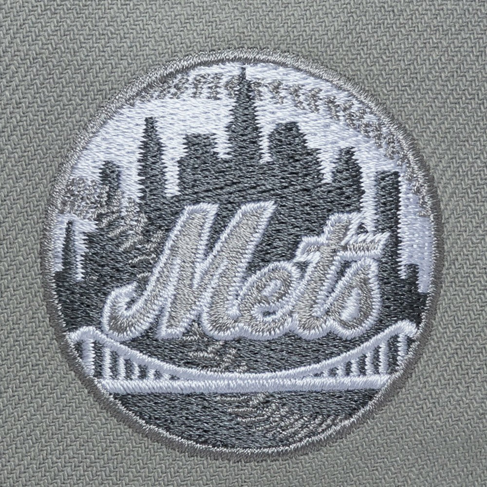New York Mets Mitchell & Ness Thunderstorm Head Coach Pro-Crown Adjustable Hat - MLB